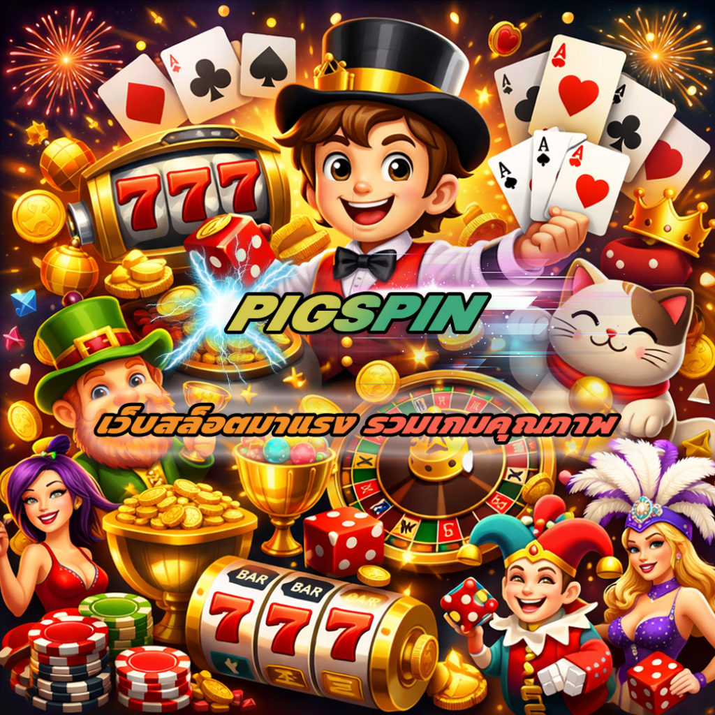 ทำความรู้จักกับ pigspin ศูนย์รวมความบันเทิงยุคใหม่
